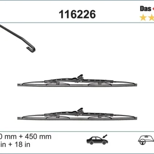 Pióro wycieraczki SWF 116226 Wyprzedaż