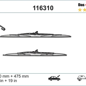Pióro wycieraczki SWF 116310 Darmowy zwrot