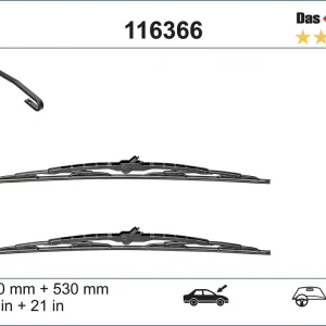 Dostępne od ręki Pióro wycieraczki SWF 116366