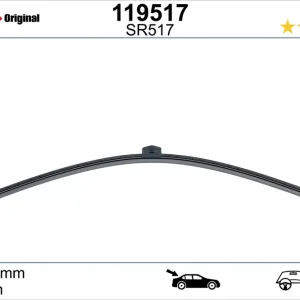 Pióro wycieraczki SWF 119517 Premium
