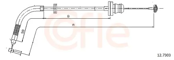 Linka gazu COFLE 12.7303 Ostatnie sztuki