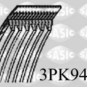 Tani Pasek klinowy wielorowkowy SASIC 3PK946