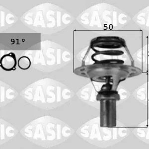Termostat, płyn chłodzący SASIC 4000361 Tylko dziś