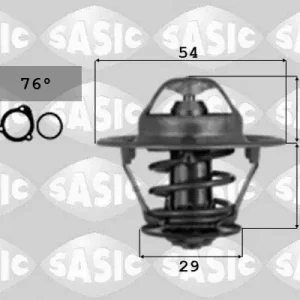 Termostat, płyn chłodzący SASIC 4000367 Darmowy zwrot