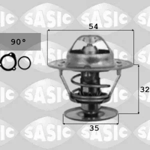 Termostat, płyn chłodzący SASIC 4000374 Ostatnie sztuki