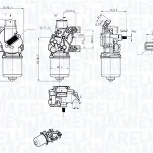 Okazja Silnik wycieraczek MAGNETI MARELLI 064043803010