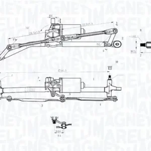 Czyszczenie szyb MAGNETI MARELLI 064012005011 Okazja