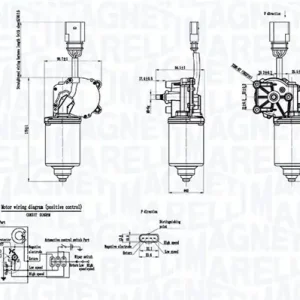 Oferta limitowana Silnik wycieraczek MAGNETI MARELLI 064053012010
