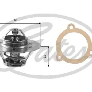 Termostat, płyn chłodzący GATES TH12480G1 Darmowa dostawa