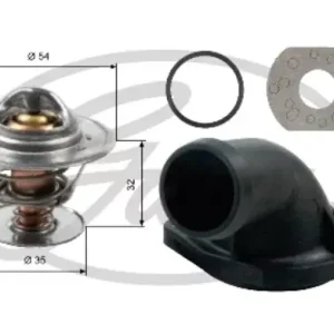 Termostat, płyn chłodzący GATES TH13684K1 Oferta