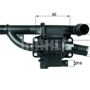 Termostat, płyn chłodzący MAHLE TH 40 83 Taniej