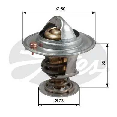 Termostat, płyn chłodzący GATES TH50588G1 Tani