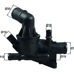Termostat, płyn chłodzący MAHLE TH 54 80 Zamów teraz