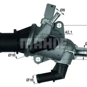 Bestseller Termostat, płyn chłodzący BEHR THERMOT-TRONIK TI 158 83
