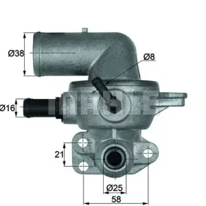 Termostat, płyn chłodzący OEM/OES (VALEO) TI 133 88D Tylko do końca tygodnia