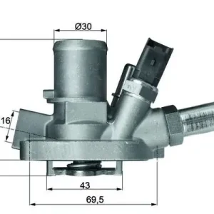 Termostat, płyn chłodzący MAHLE TI 147 80 Ograniczona ilość