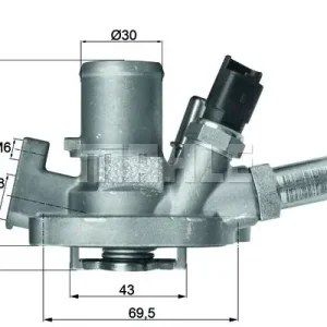 Termostat, płyn chłodzący MAHLE TI 151 80 Zniżka