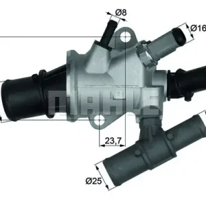 Termostat, płyn chłodzący OEM/OES (VALEO) TI 168 88 Kup online