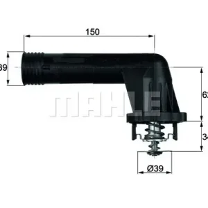 Ekspresowa dostawa Termostat, płyn chłodzący OEM/OES (VALEO) TI 20 95