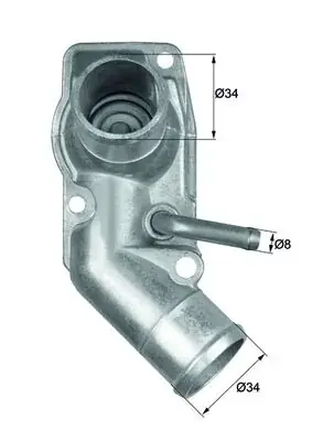 Termostat, płyn chłodzący MAHLE TI 213 92D Cena promocyjna