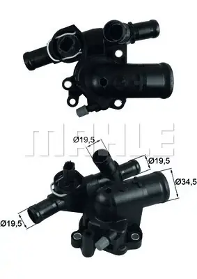Termostat, płyn chłodzący OEM/OES (VALEO) TI 248 83 Popularny