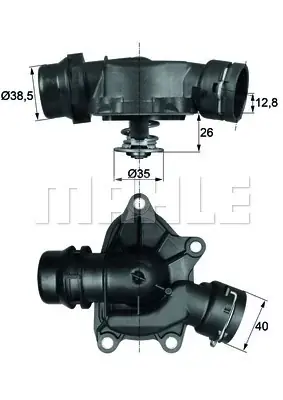 Termostat, płyn chłodzący OEM/OES (VALEO) TI 26 88 Obniżka ceny