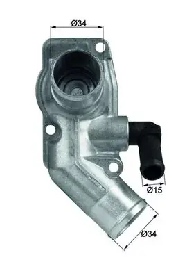 Termostat, płyn chłodzący MAHLE TI 43 92D Obniżka ceny