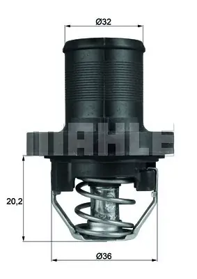 Termostat, płyn chłodzący MAHLE TI 47 89 Zniżka