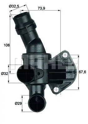 Termostat, płyn chłodzący OEM/OES (VALEO) TI 6 87 Tani