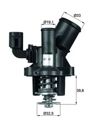 Termostat, płyn chłodzący MAHLE TM 17 98 S Rabat