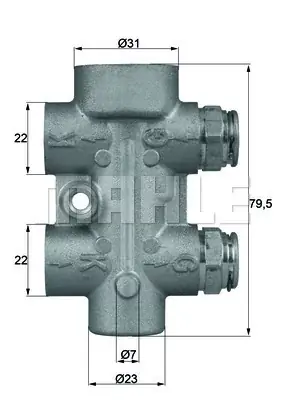 Oferta czasowa Termostat, chłodzenie oleju MAHLE TO 8 80
