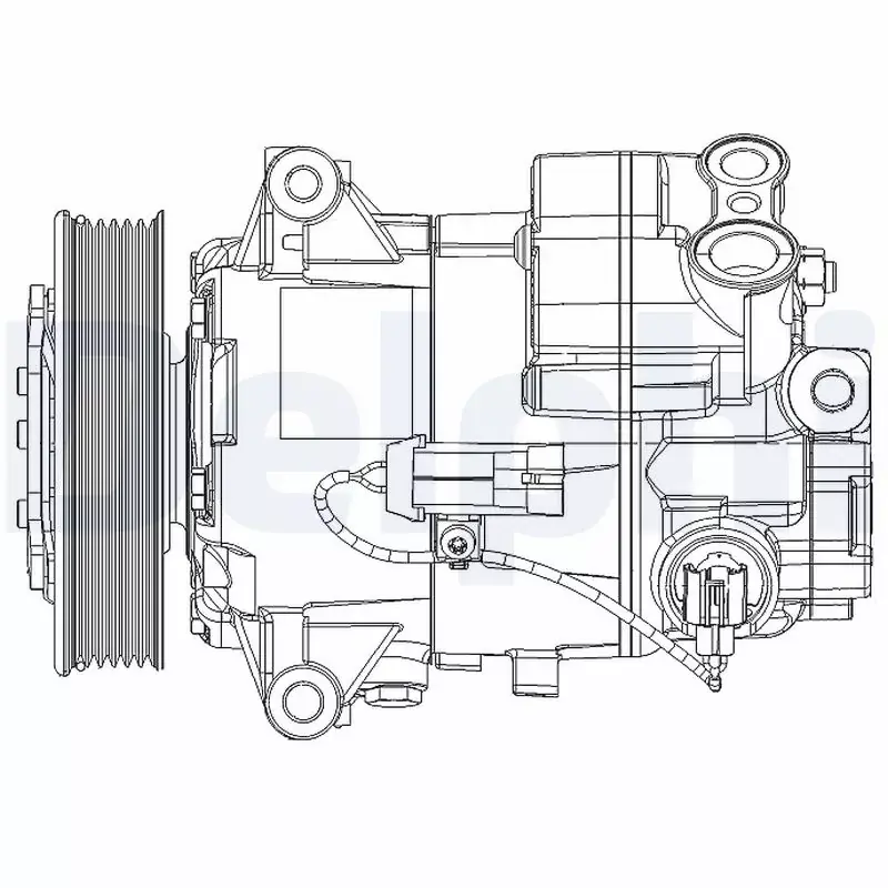 Sprężarka, klimatyzacja DELPHI TSP0155947 Promocja