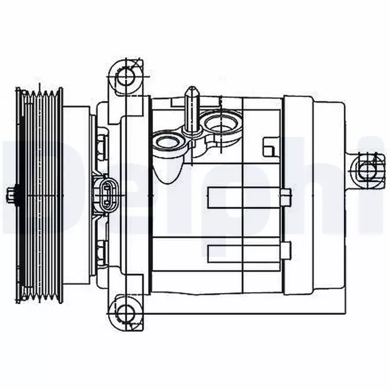 Sprężarka, klimatyzacja DELPHI TSP0155984 Najlepsza cena