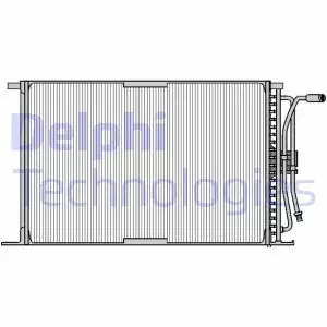 Skraplacz, klimatyzacja DELPHI TSP0225026 Oferta limitowana