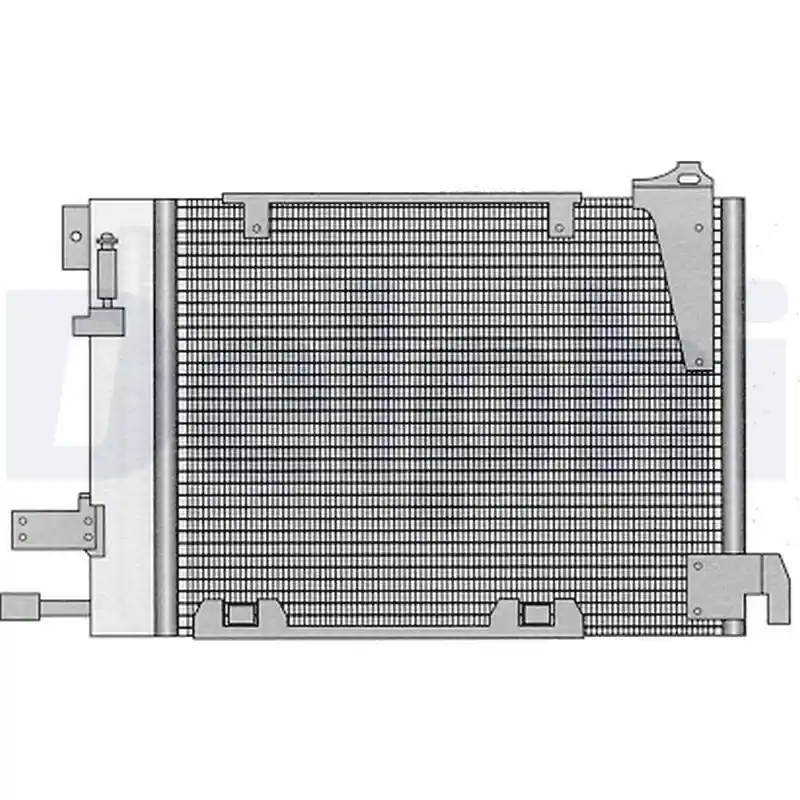 Wyprzedaż Skraplacz, klimatyzacja DELPHI TSP0225221