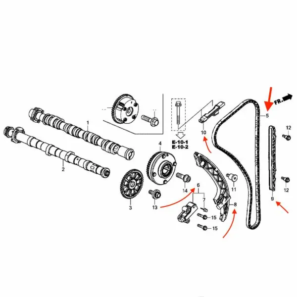 Tylko dziś OEM zestaw rozrządu L13B Jazz 4gen 14-19