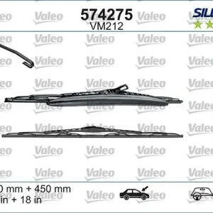 Wycieraczki silencio VALEO 574275 VM212 Ostatnie sztuki