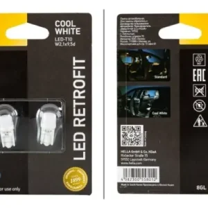Kup online ŻARÓWKA LEDRETROFIT HELLA 8GL178560601 W5W W5W W2.1X9.5D 5000K 2SZT