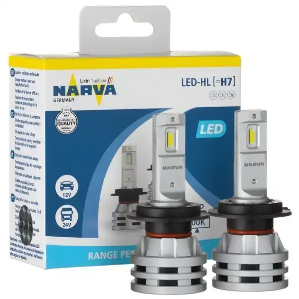 ŻARÓWKI NARVA LED H7 6500K 12V 24W Taniej