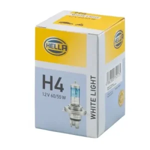 ŻARÓWKA H4 12V 60/55W HELLA 8GJ223498121 H4 WHITE LIGHT Premium