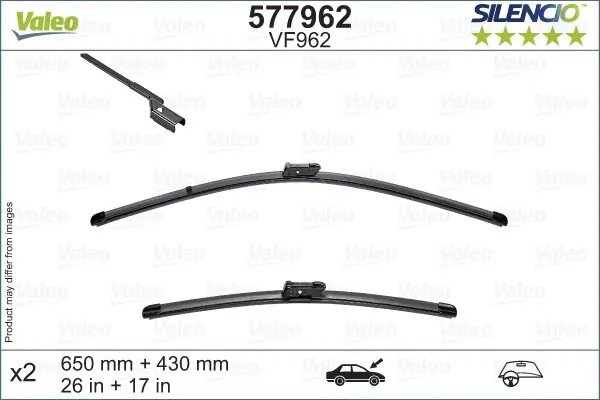 Zamów dziś WYCIERACZKA SILENCIO FLAT BLADE VF950 X2