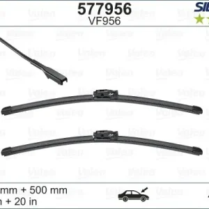 Łatwy zwrot WYCIERACZKA SILENCIO FLAT BLADE VF962 X2