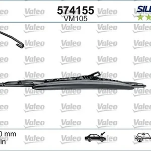 Wycieraczki VALEO 574155 VM105 Łatwy zwrot