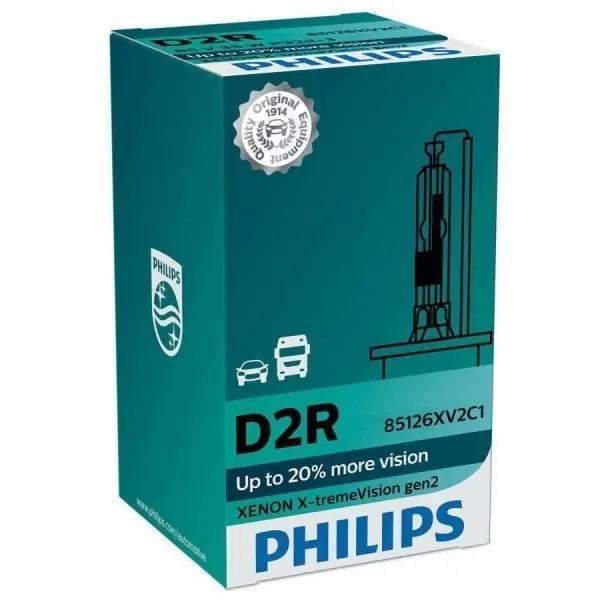 ŻARÓWKA XENON D2R 35W 85V X-TREME VISION +20% G2 Nowość