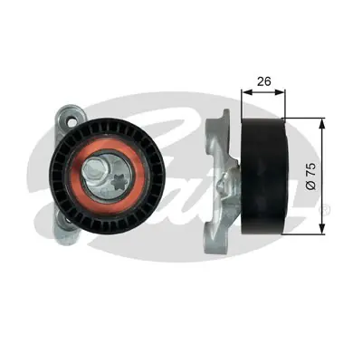 Najlepsza cena Rolka napinacza GATES T39345 04C145299B