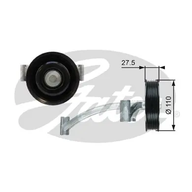 Rolka napinacza GATES T36740 06K145172 Okazja