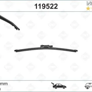 Wycieraczki visioflex 280mm x 1 tył SWF 119522 Oferta limitowana