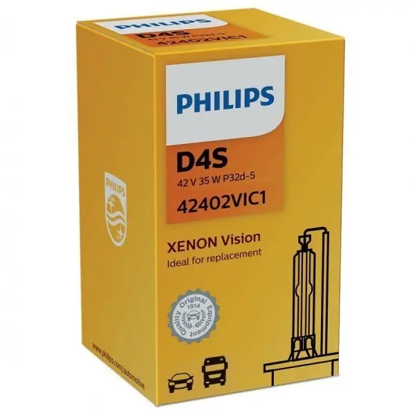 ŻARÓWKA XENON PHILIPS 42402VIC1 D4S 35W 85V VISION Najlepsza cena