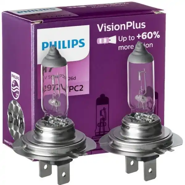 Szybka dostawa ŻARÓWKA H7 60/55W VISION PLUS OPAKOWANIE 2 SZTUKI