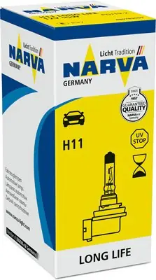 Niska cena ŻARÓWKA H11 12V 65W LONG LIFE NARVA 480783000 H1112V65WPGJ192